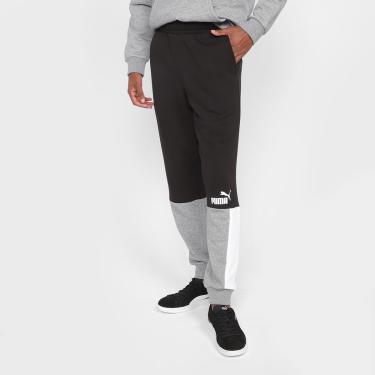 Imagem de Calça Moletom Puma Ess+ Block Masculina-Masculino