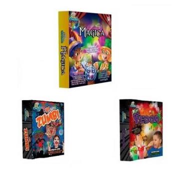 Imagem de Combo 3em1 Brinquedos kit Magica Kit Zumbi e Kit Fedor - Dican