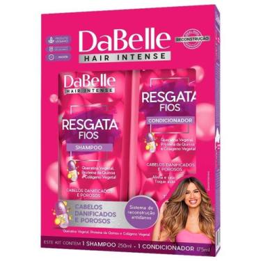 Imagem de Shampoo 250ml + Condicionador Dabelle Resgata Fios 200ml