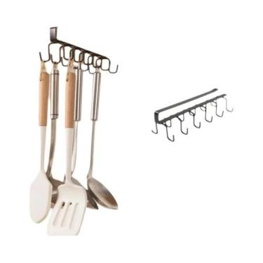 Imagem de Prateleira De Armazenamento Multifuncional Com 6 a 12 Ganchos, Organiz