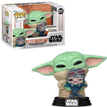 Imagem de Funko Pop Star Wars 691 Grogu w/ Anzellan Droidsmith Special