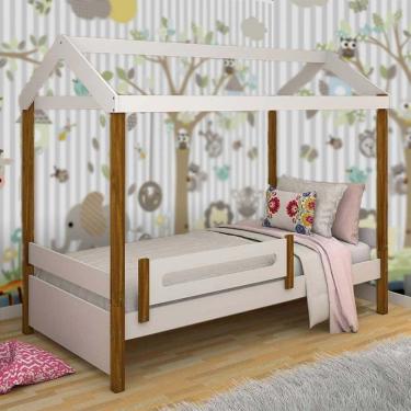 Imagem de Cama Casa Eliz Branco-mel C- Colchão