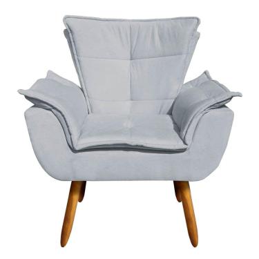 Imagem de Kit Namoradeira E 01 Poltrona Opala Pés Palito Castanho