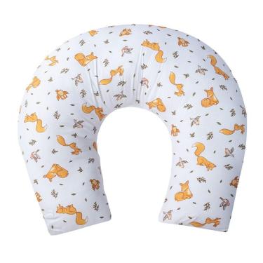 Imagem de Almofada De Amamentação Baby Percal 200 Fios Algodão - Raposinha