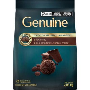 Imagem de Chocolate em Gotas Genuine Meio Amargo Cargill 2,05KG
