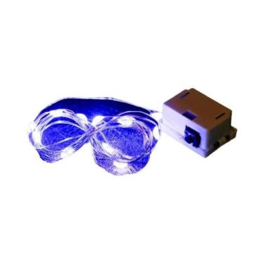 Imagem de Luzes De Fada LED a Pilha Para Decoração De Natal, Casamento, Ano Novo