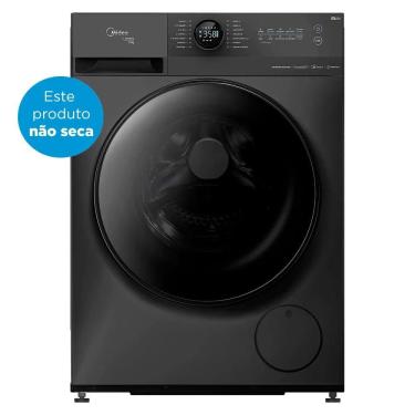 Imagem de Máquina de Lavar Midea Inverter Healthguard Smart 13kg Conectada Titanium 127v