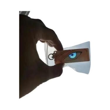 Imagem de Chaveiro De Anime Uchiha Itachi Em Acrílico Com Olhos Brilhantes Ao So