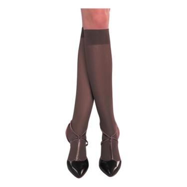 Imagem de 3 Pares Meia 3/4 Mini Lu Loba Lupo 05510-001 Microfibra, Preto, Tamanh