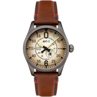 Imagem de Relógio AVI-8 TYPE 300 Automatic VE-DAY Valour Canvas AV-4073-02-Masculino