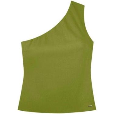 Imagem de Blusa De Um Ombro Só Com Recorte Nas Costas-Feminino