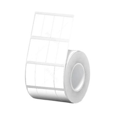 Imagem de Etiqueta Térmica Branca Autoadesiva Redonda De 20-50mm De Largura Para