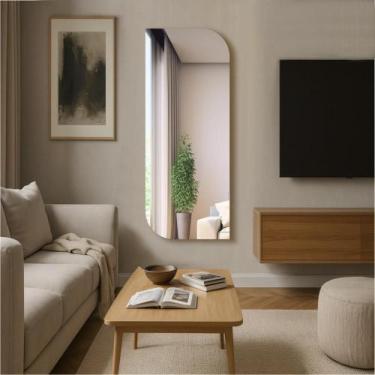 Imagem de Espelheira 90Cmx40Cm Organico E24 Incolor - Cubas E Gabinetes