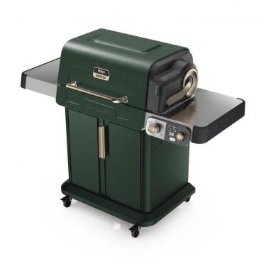 Imagem de Churrasqueira Ninja FlexFlame 3 Queimadores Gás Propano e Elétrica 5 em 1 Verde 400W 110V