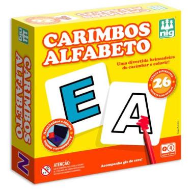 Imagem de Carimbos Alfabeto Nig Brinquedos