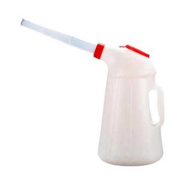 Imagem de Jarra Medidora De Óleo Flexível De 2L Com Bico Para Automóveis, Garage