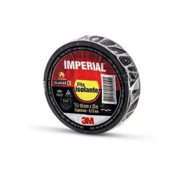 Imagem de Fita isolante imperial 3m 18mm x 20 metros 1 unidade