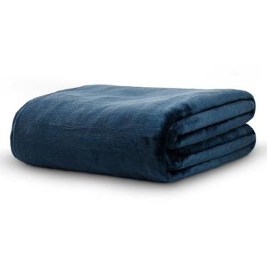 Imagem de Cobertor Manta Neo Velour Camesa Cama Casal 100% Poliéster Microfibra 