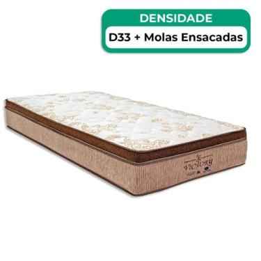 Imagem de Colchão Victory Molas Ensacadas V-Tech - VTech, Colchão Victory 78x188