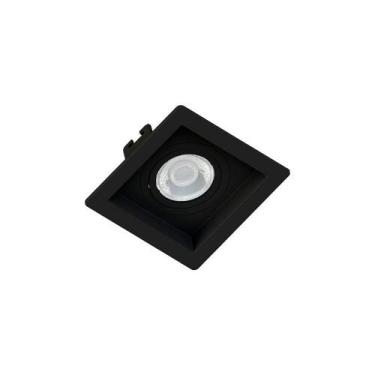 Imagem de Spot De Embutir Recuado Save Energy Mr16 Gu10 Bivolt Preto