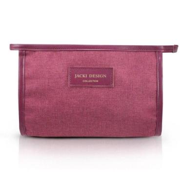 Imagem de Necessaire Envelope Jacki Design - Joy Vermelho Escuro