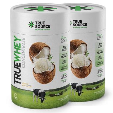 Imagem de Kit 2 True Whey Concentrado Coconut 900g - True Source-Unissex
