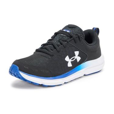Imagem de Under Armour Charged Assert 10 Tênis de corrida masculino, (009) Preto/azul-royal/branco, 40