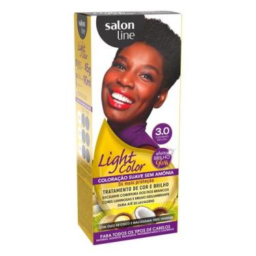 Imagem de Coloração Suave Light Color 3.0 Castanho Escuro Salon Line