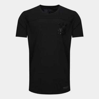 Imagem de Camiseta Corinthians Masculina - Coimbra, Preto, G