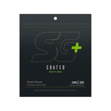 Imagem de Encordoamento Revestido Para Baixo 5 Cordas 040 Nickel Wound Extra Leve