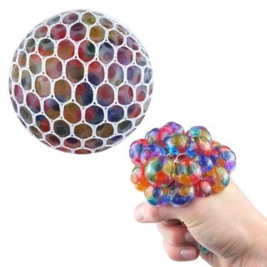 Imagem de Brinquedo Antiestresse Fun Squishy Stress Ball Mesh Orbeez Splash para Apertar e Esprem...