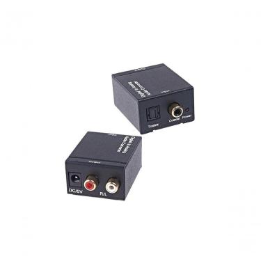 Imagem de Conversor de Áudio Ótico para Analógico Estéreo Grupo MXT para TV e Computador com DAC...