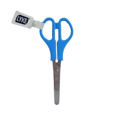 Imagem de Tesoura Escolar Cores Neon 13cm Lyke Azul