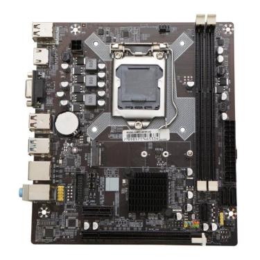 Imagem de Placa-mãe Desk Brazil PC 1150 BPC-H81-B85-M.2-G com Suporte a Core I3 I5 I7, DDR3 Dual Channel, HDMI, VGA, Nvme M.2