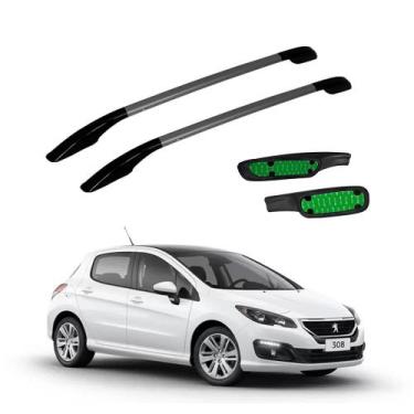 Imagem de Rack Teto Peugeot 308 2013 2014 2015 2016 a 2020 Grafite - VF