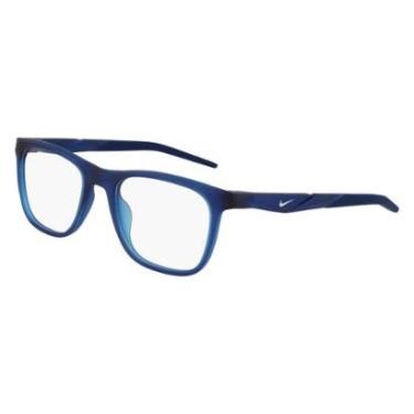 Imagem de Armação para Grau Nike 7056 Azul Escuro-Masculino