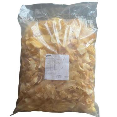 Imagem de Batata Chips Ondulada A Granel 1kg Fatiada Original Crocante - Ribsnac
