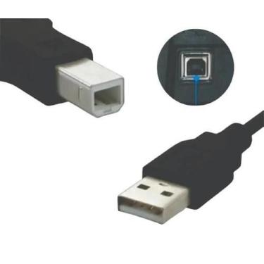 Imagem de Cabo Usb p/ Impressora Padrão 2 Metros XC-CI-2M - X-Cell