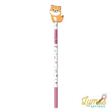 Imagem de Kit 4 Lápis Fantasia Pets CIS Modelo:LX40, LX40