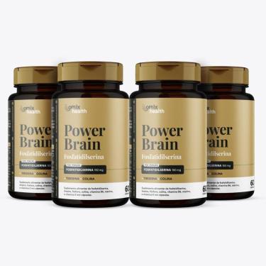 Imagem de Kit 4x Power Brain - 60 cápsulas-Unissex