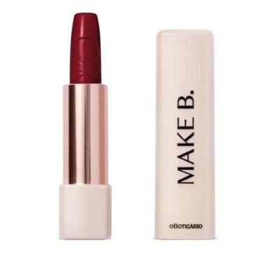 Imagem de Batom Cremoso Make B. Urban Ballet 3,6g - Maquiagem, Vermelho Lace Red