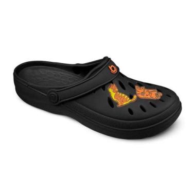 Imagem de Babuche Clog Boaonda Feminino Easy EVA Leve 2402 Boton CAT, 36, Preto 