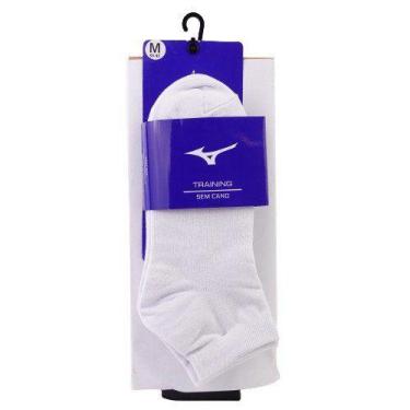 Imagem de Meia Mizuno Kit C/3 39 Ao 42 Sem Cano Mimam21937, Branco, UN