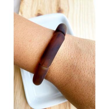 Imagem de Bracelete Laila - Nilza Biju, Marrom