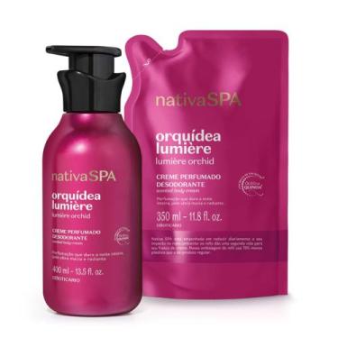 Imagem de Combo Nativa SPA Orquidea Lumière: Creme Perfumado Desodorante 400ml +