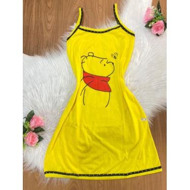 Imagem de Camisola alça adulto - Tribo do Pijama , Amarelo, m