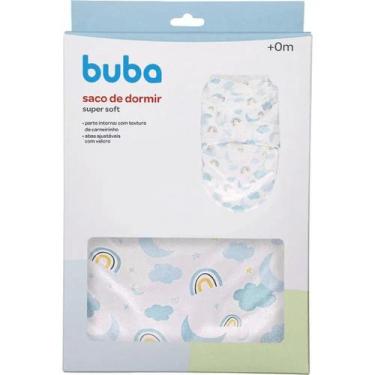 Imagem de Saco de dormir super soft estampado azul 18801 - BUBA