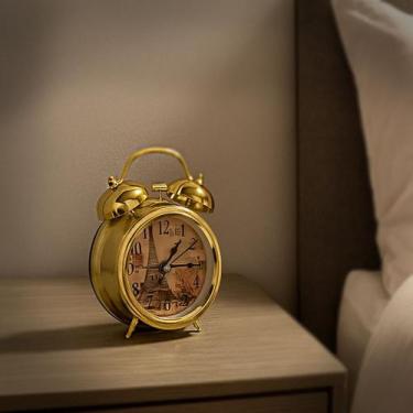 Imagem de Relógio Despertador Sino Martelinho Estilo Retrô Antigo Decora Ambient