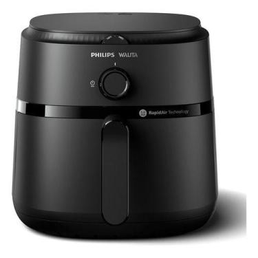 Imagem de Fritadeira Elétrica Sem Óleo AirFryer 6,2L Philips Walita Preto 220V, 