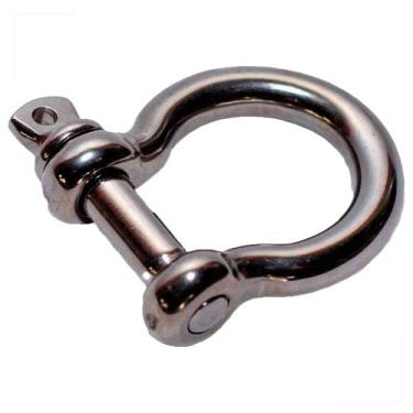 Imagem de Manilha Balão Inox 6 mm - Marine Importa